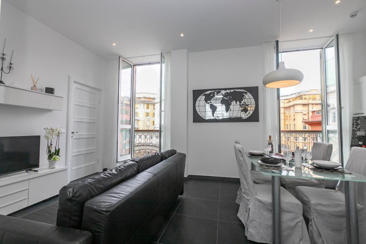 Real Italian Estate - Luxury Black&White Genova Exterior foto